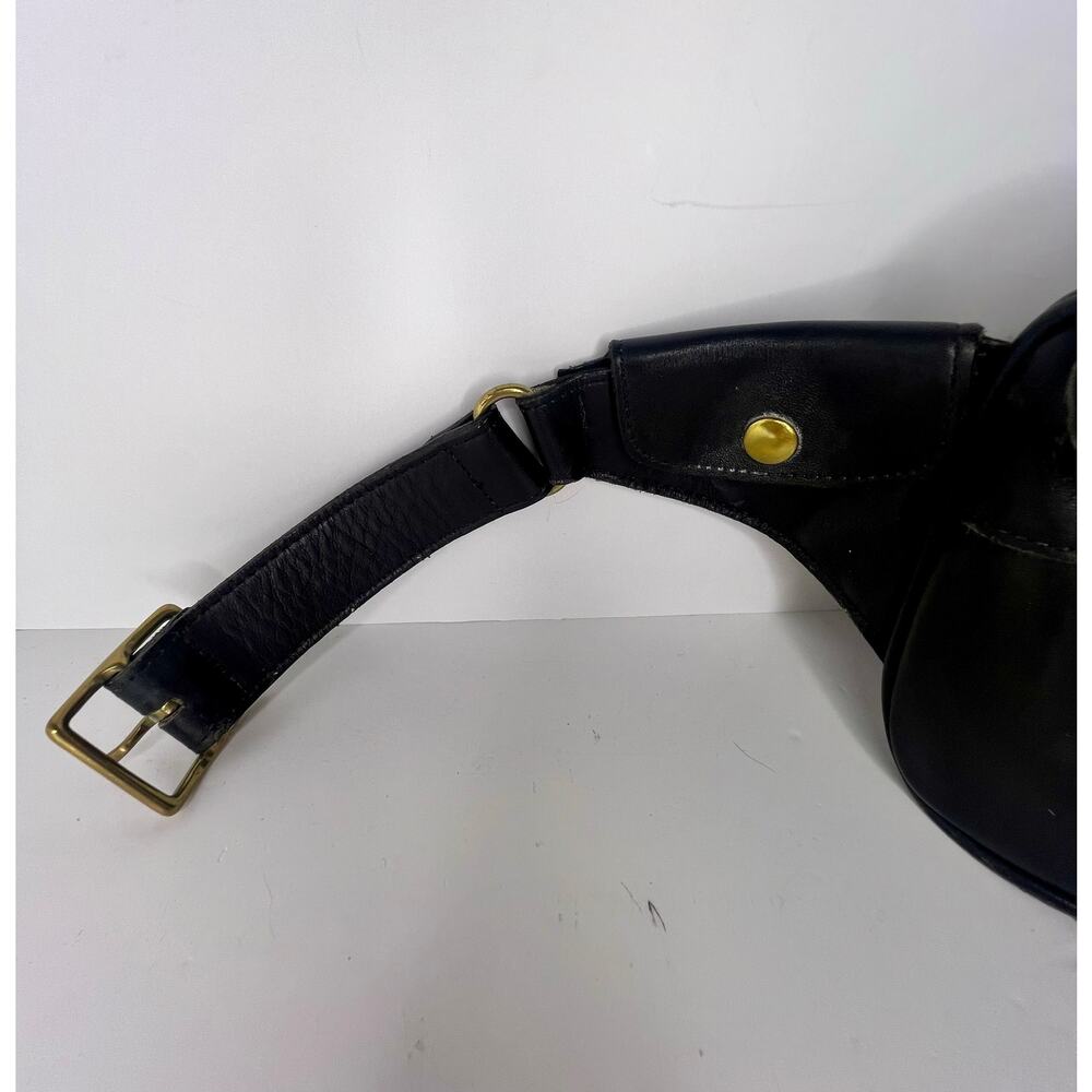 Vintage Coach Waistpack Fanny pack Black - Picture 2 of 13